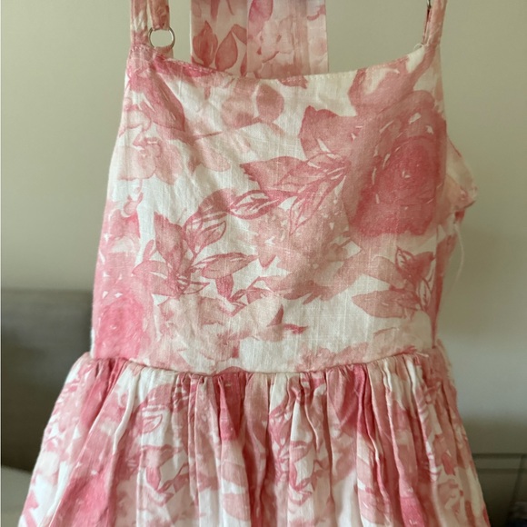 Vignette Other - Floral Pink and White Dress
